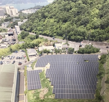  Σίντο σταθμός παραγωγής ηλεκτρικής ενέργειας 503.44 kw Shichi City, Kagawa, Ιαπωνία 2017 