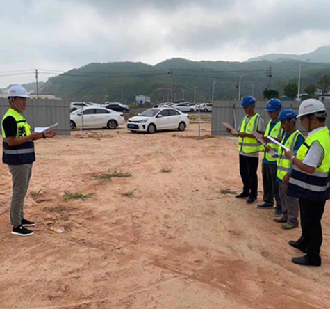  1,7658MW διανεμημένο φωτοβολταϊκό έργο παραγωγής ενέργειας στο Jinlong σπάνιων γαιών νέο πάρκο, Changting, Fujian 